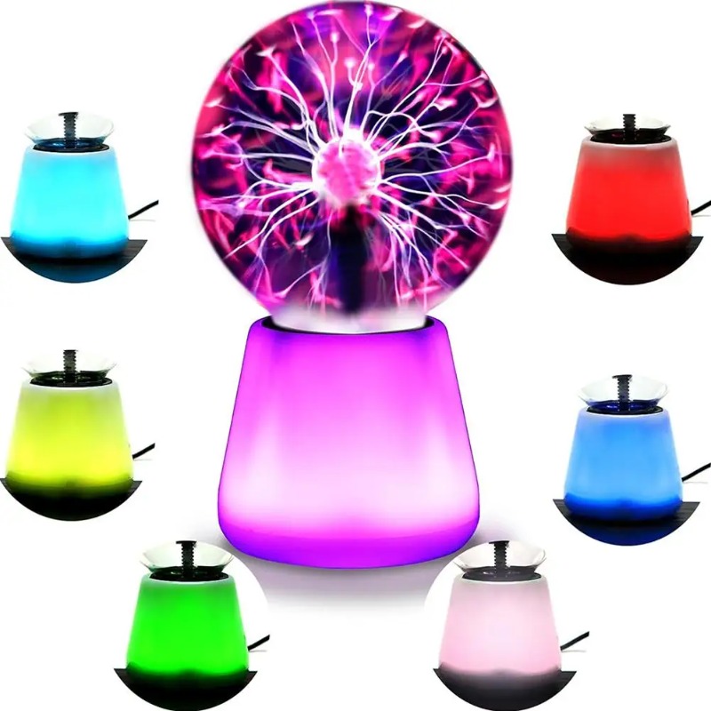 Globe Interactive Light - Lampa Plazmowa Interaktywna Dotykowa Kula Błyskawiczna