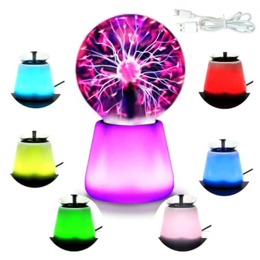 Globe Interactive Light - Lampa Plazmowa Interaktywna Dotykowa Kula Błyskawiczna