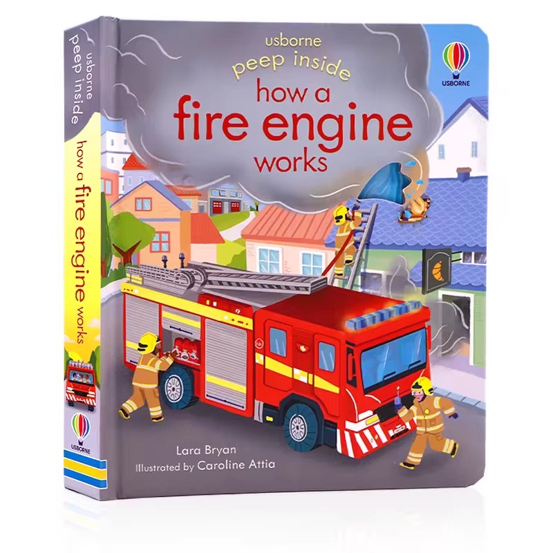 Kids Education Book - Usborne Podglądaj Wewnątrz: Jak Działa Wóz