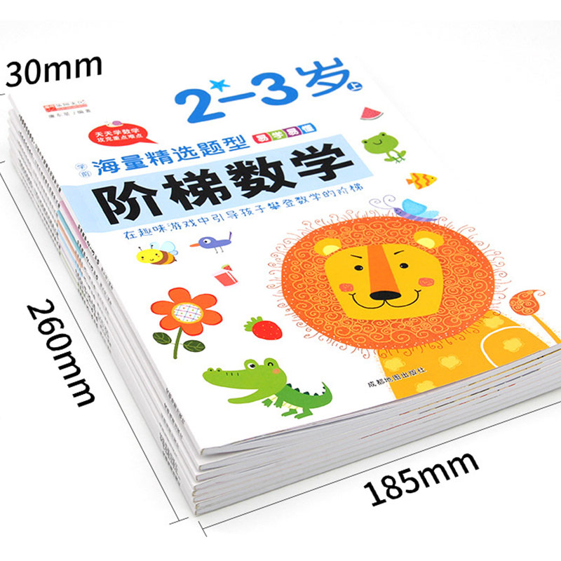 Kids Early Education Books - Podręcznik matematyczny dla przedszkolaków, krok po
