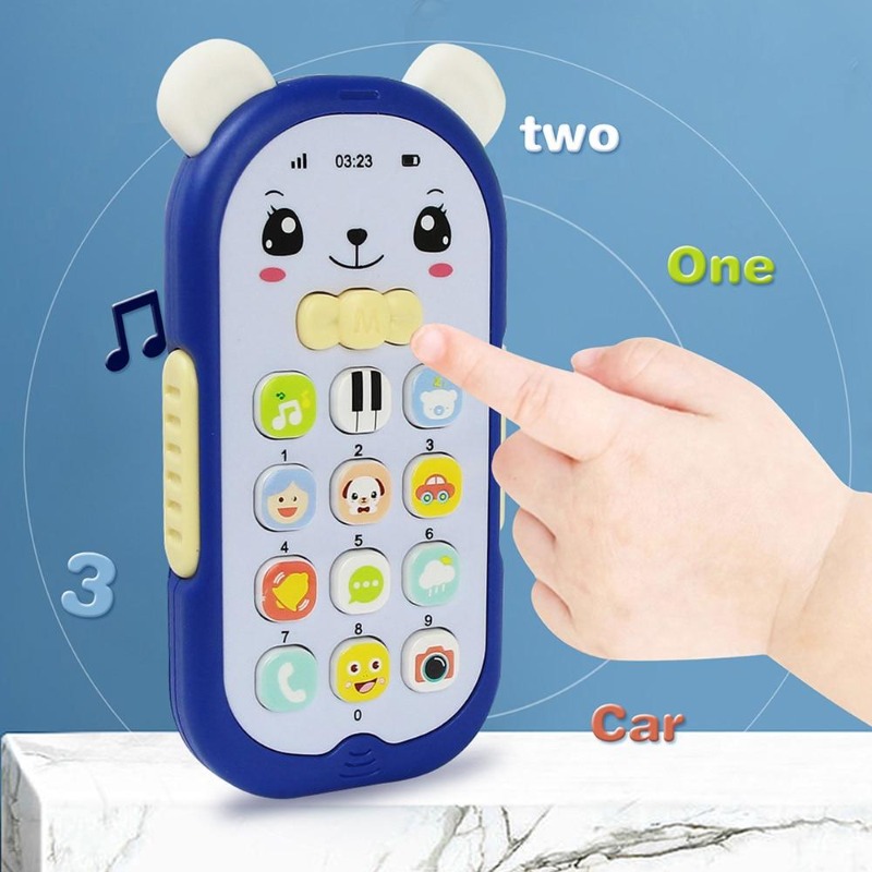 Kids Education Phone - Zabawka dla niemowląt, telefon, muzyczna maszyna