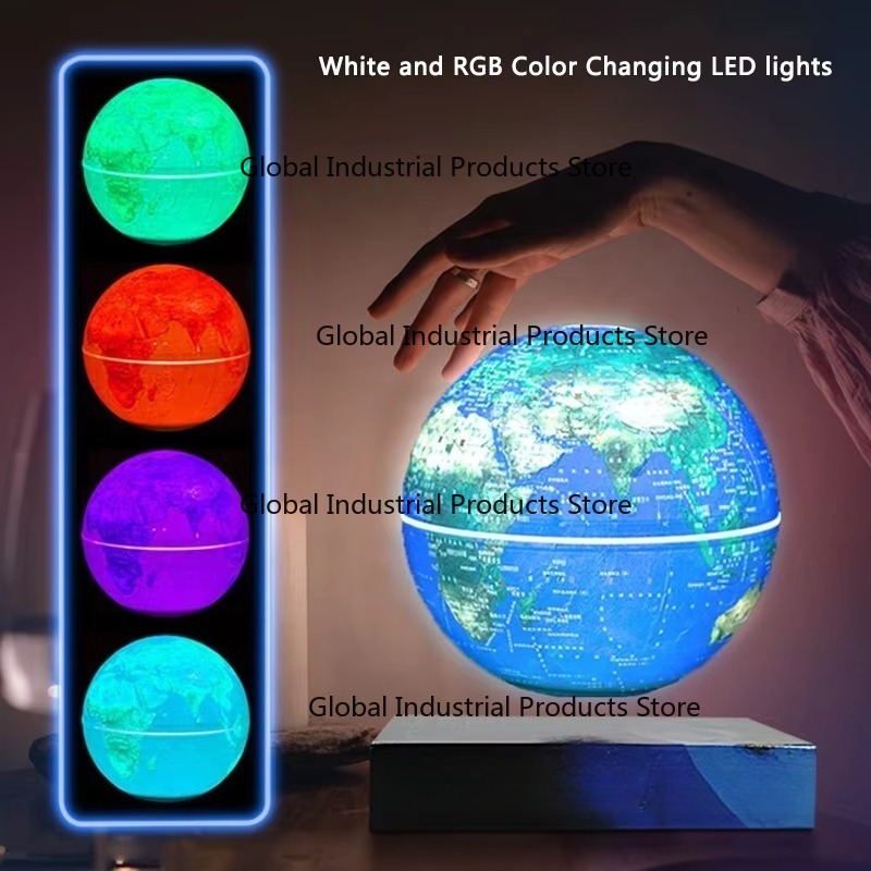 Globe Interactive Light - 8-calowy (20 cm) Lewitujący Globus Świata,