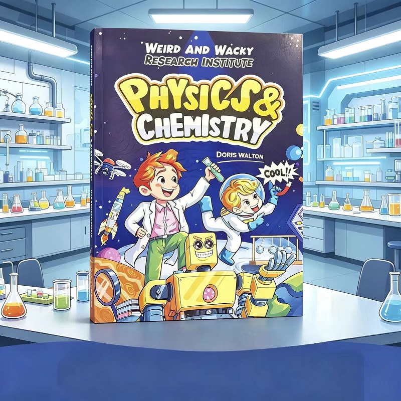 Kids Early Education Books - Komiks naukowy dla dzieci, wczesna edukacja,