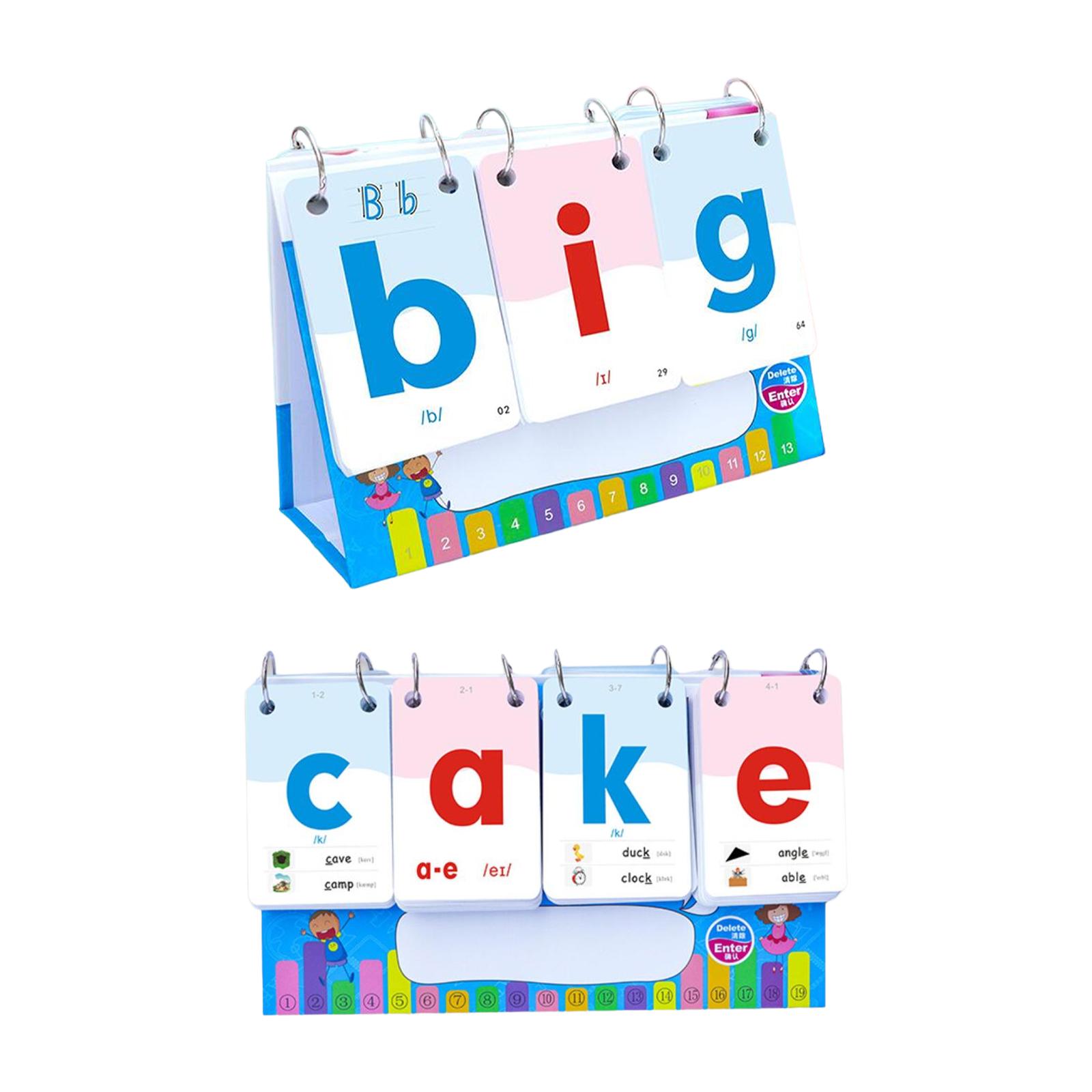 Phonics Card Game - Maluch fonics alfabet fiszki słowa pisownia