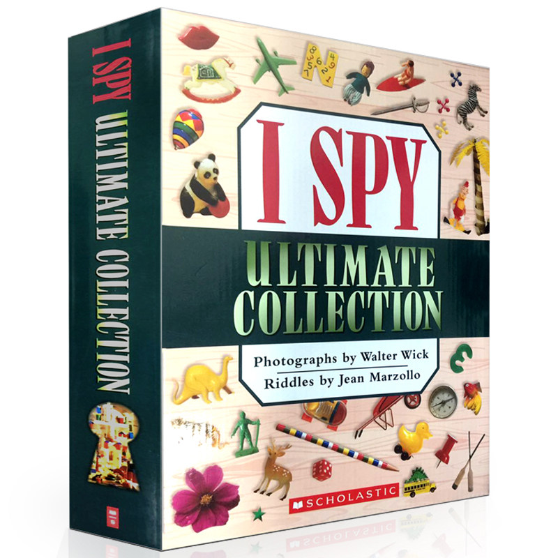 Kids Early Education Books - Zestaw 10 książek I Spy Ultimate