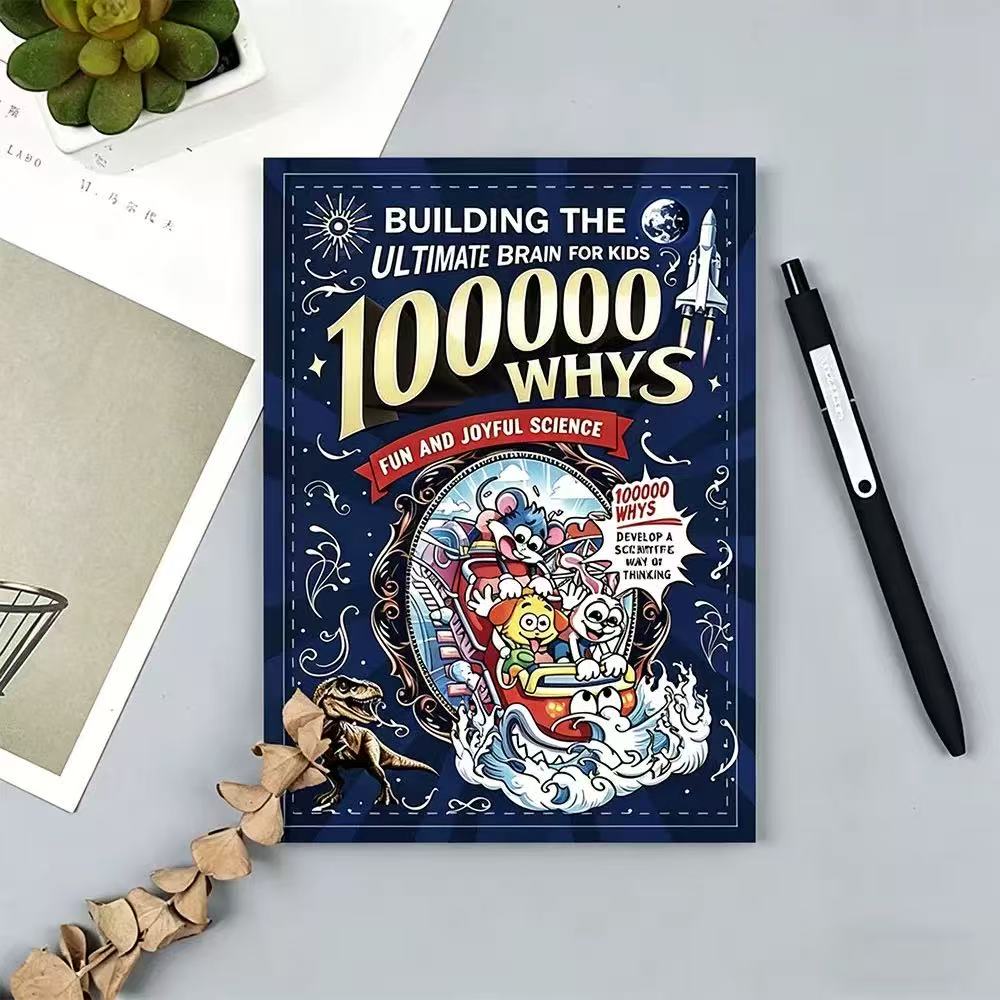 Kids Education Book - 《100000 Dlaczemu》 Książka o naukach dla