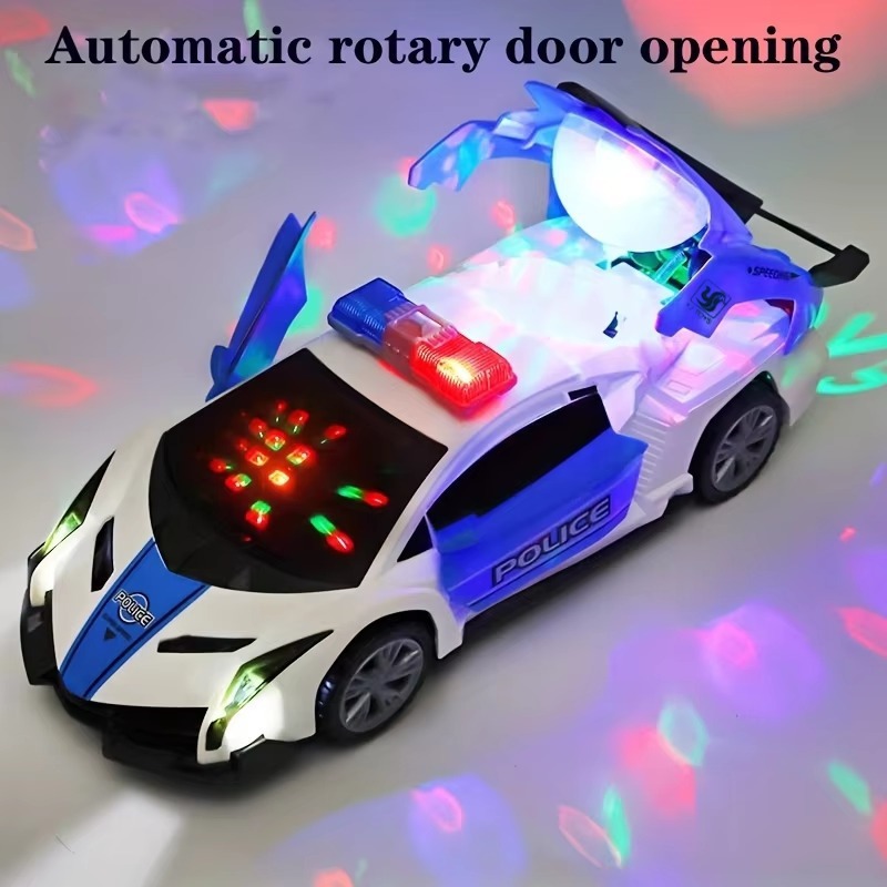 Kids Education Phone - 360 ° Obrotowa zabawka policyjna z