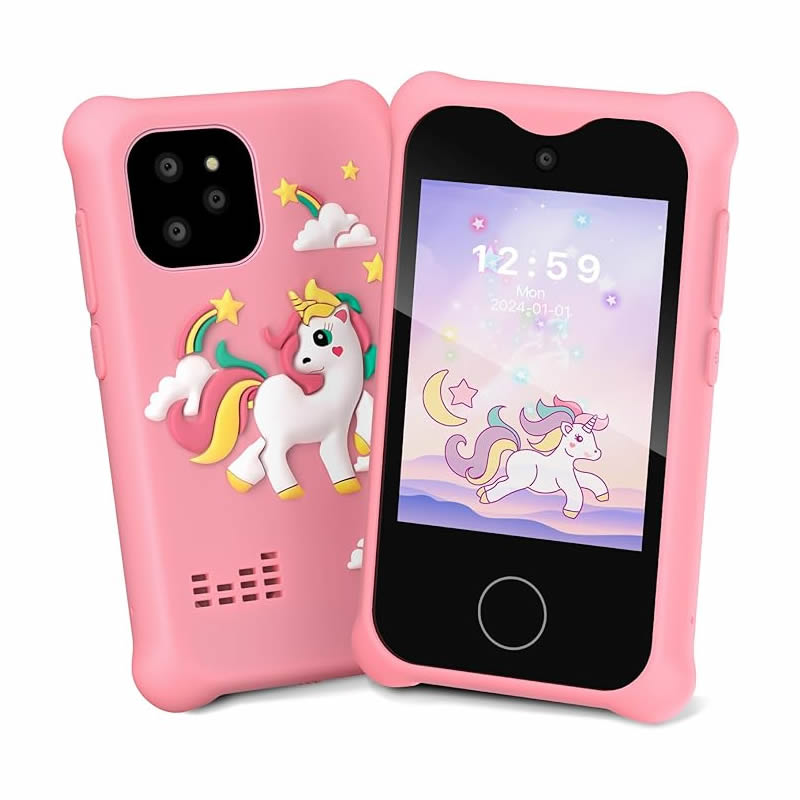 Kids Education Phone - Aparat Cyfrowy Dziecięcy Smartfon Odtwarzacz MP3