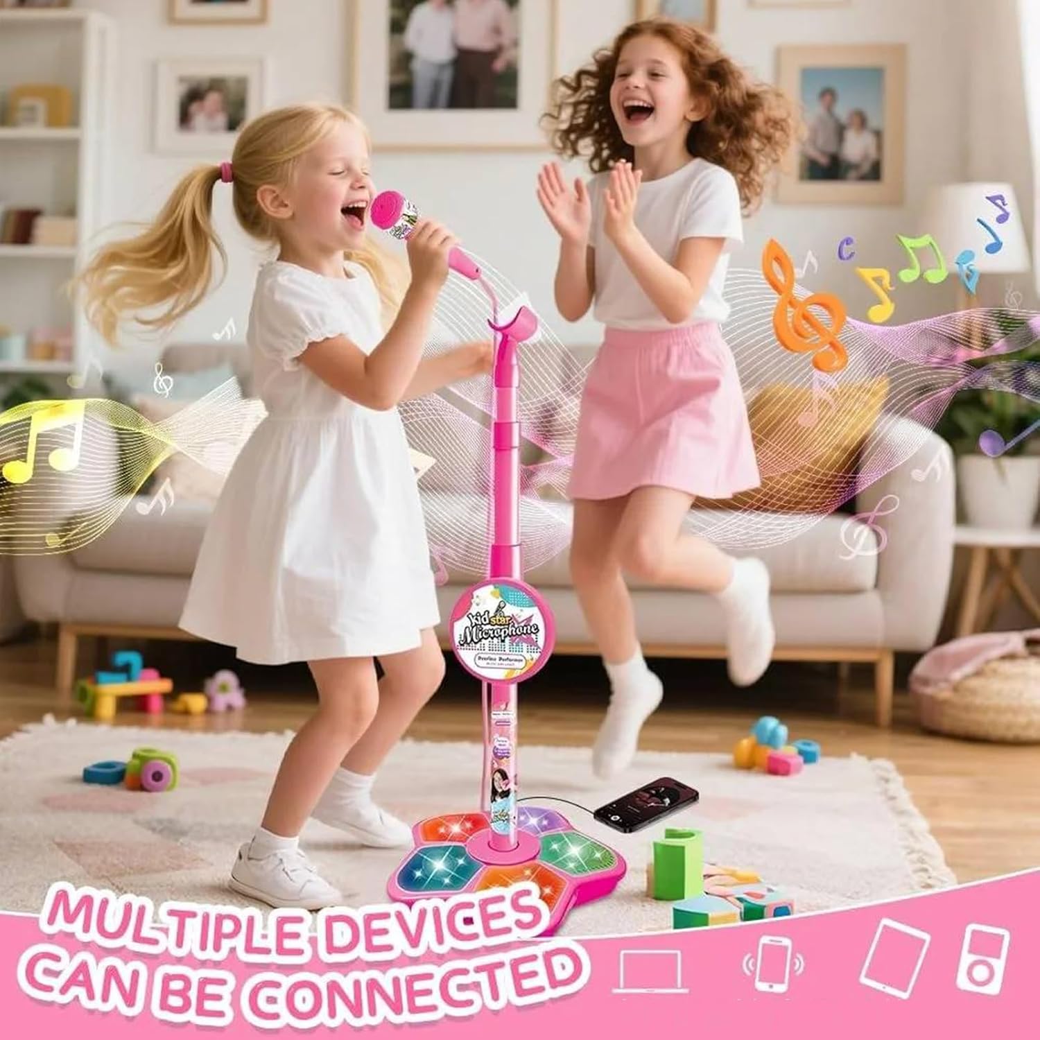 Zabawkowy stojak na mikrofon d – Kids Education Phone recenzja i cena