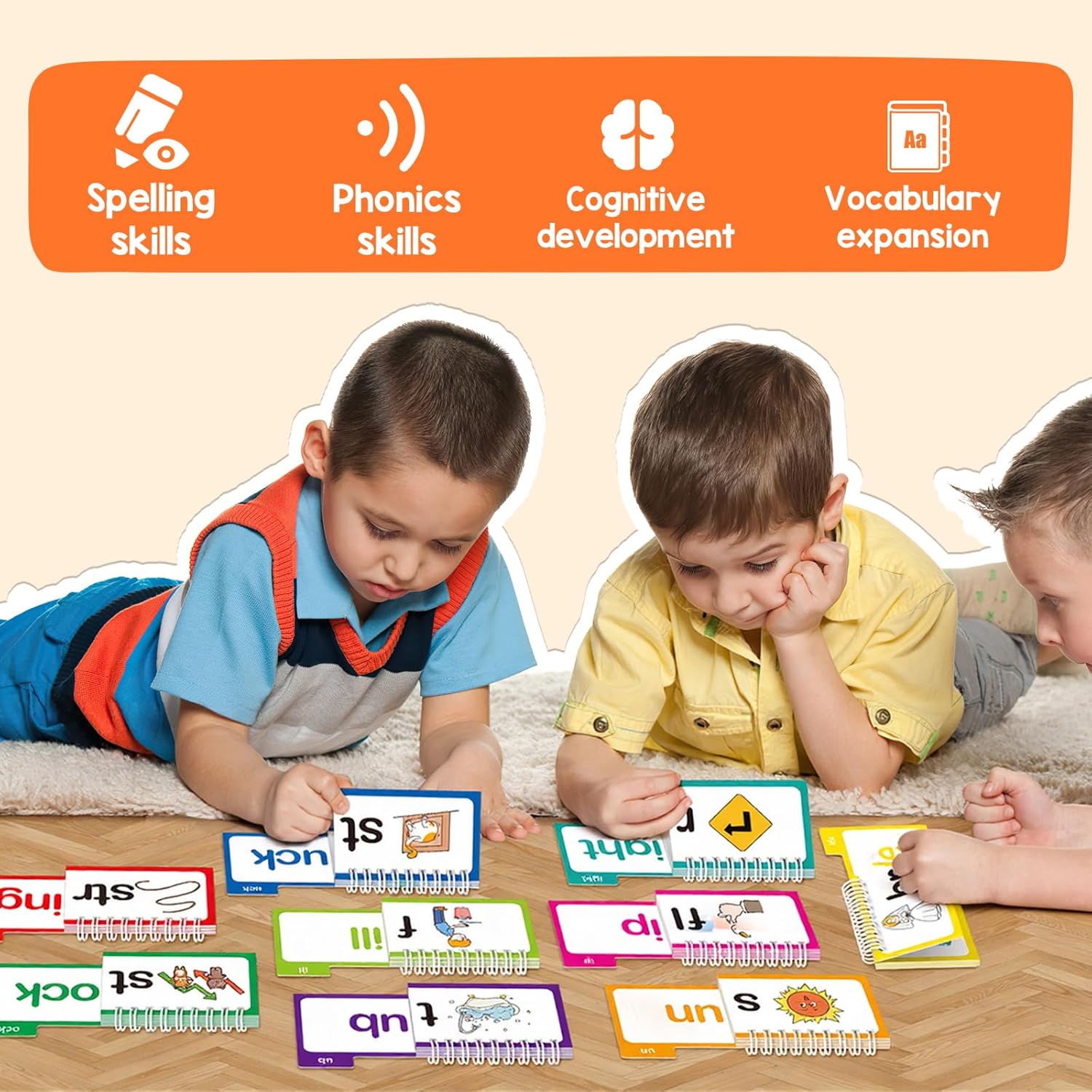 Karty edukacyjne do nauki foni – Phonics Card Game recenzja i cena