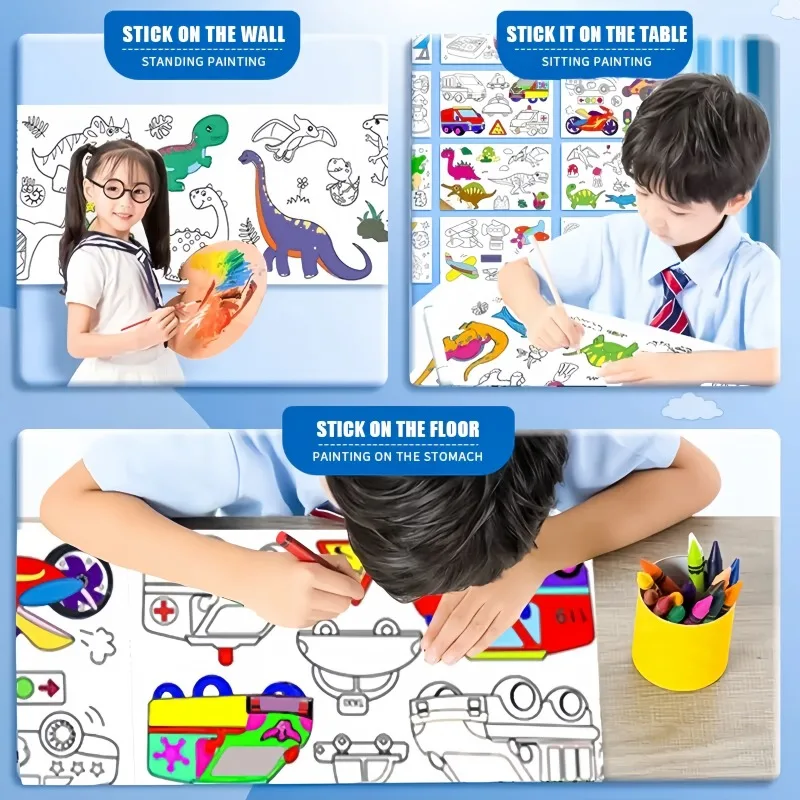 Dziecięca rolka papieru do kol – Kids Education Wallpaper recenzja i cena