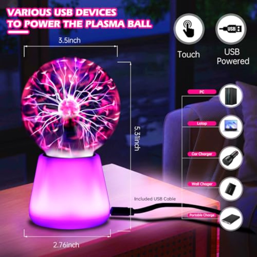 Lampa Plazmowa Interaktywna Do – Globe Interactive Light recenzja i cena