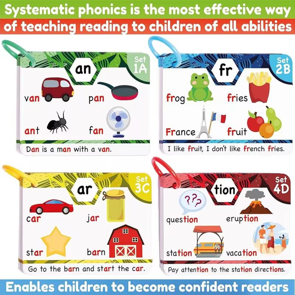 ROSQ Phonics Sight Words Flash – Phonics Card Game recenzja i cena