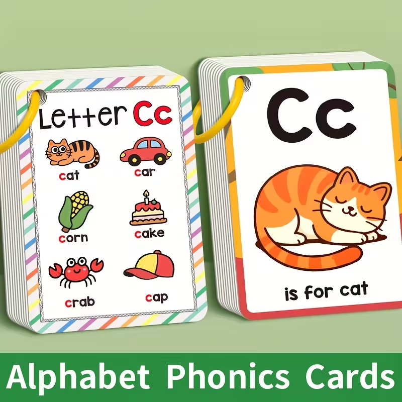 Karty edukacyjne z alfabetem i – Phonics Card Game recenzja i cena