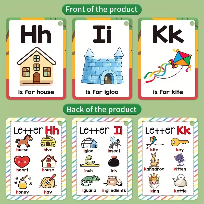 Karty edukacyjne z alfabetem i – Phonics Card Game recenzja i cena