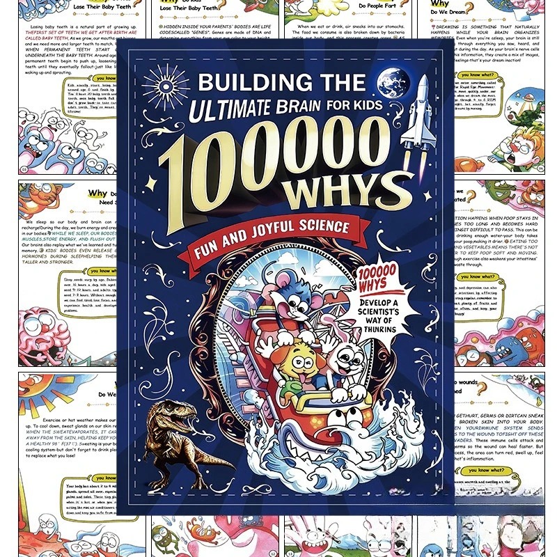 Gorąca Wyprzedaż 100000 Dlacze – Kids Early Education Books recenzja i cena