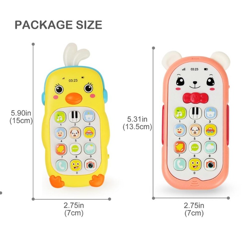 Zabawka dla niemowląt, telefon – Kids Education Phone recenzja i cena
