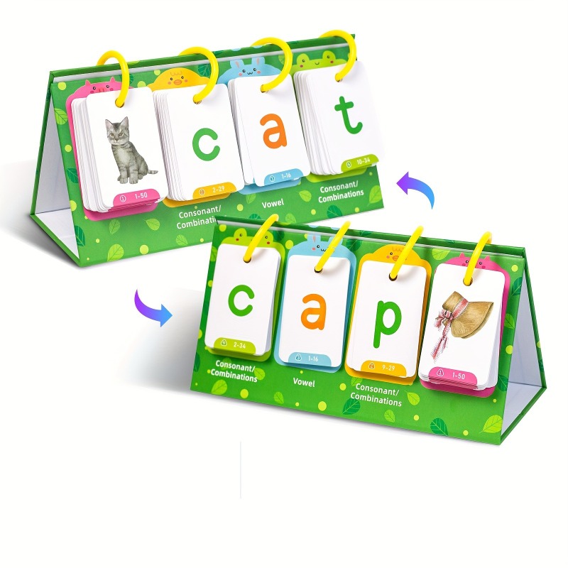 AotBlcer 129-elementowa gra Wo – Phonics Card Game recenzja i cena