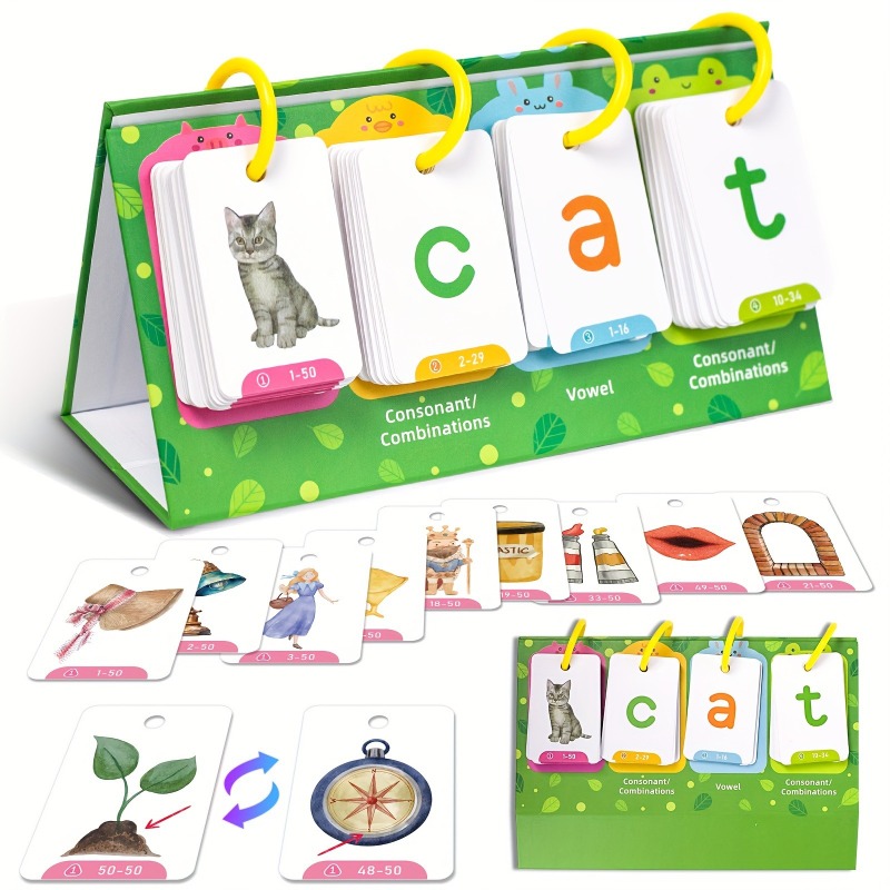 AotBlcer 129-elementowa gra Wo – Phonics Card Game recenzja i cena