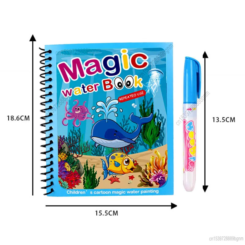 Cartoon magiczny obraz wodny k – Kids Education Book recenzja i cena