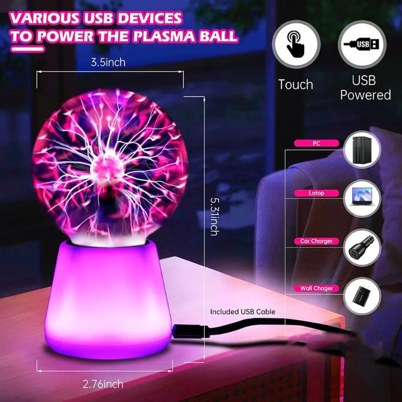 Lampa Plazmowa Interaktywna Do – Globe Interactive Light recenzja i cena