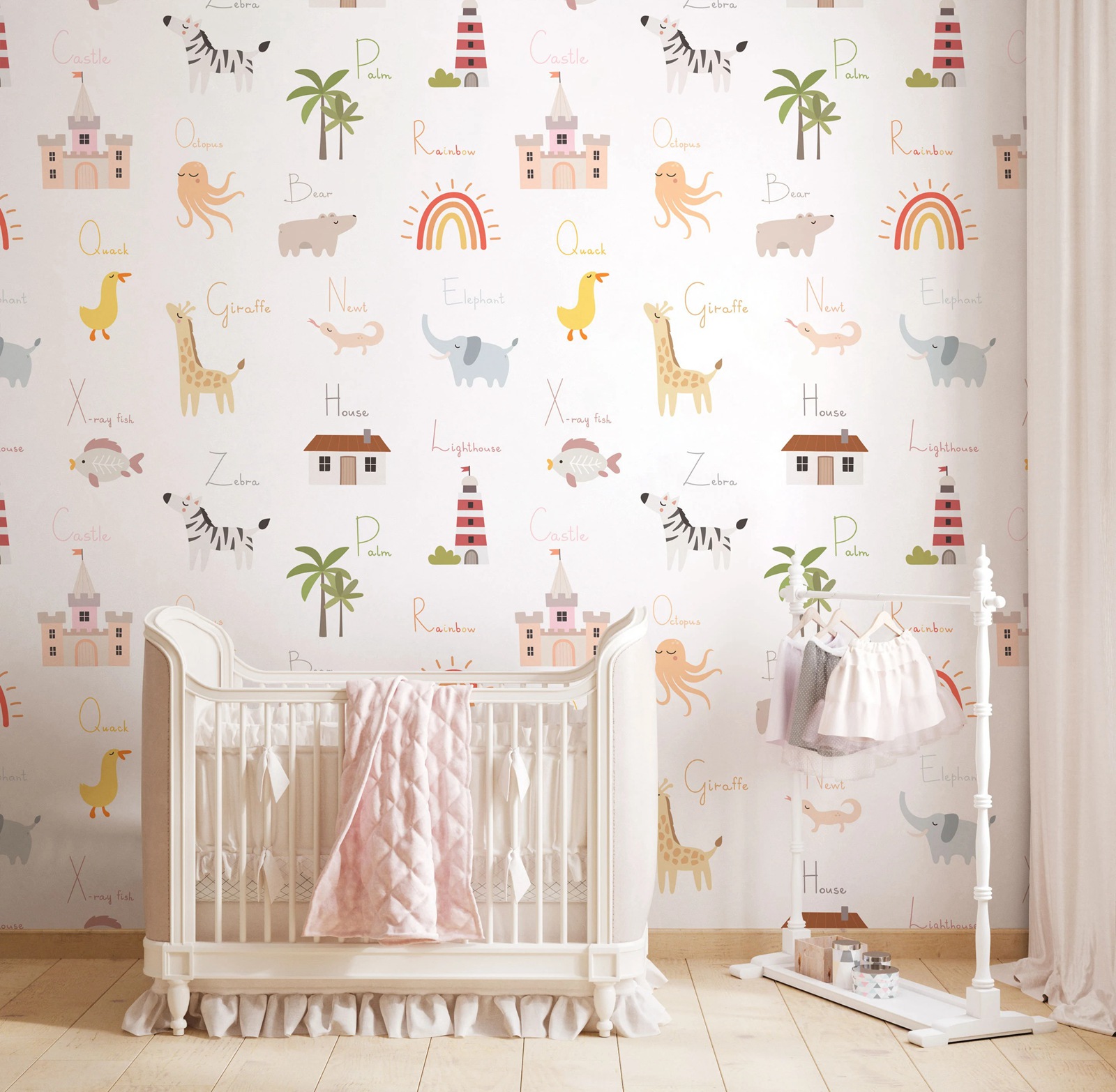 Edukacyjna tapeta dla dzieci,  – Kids Education Wallpaper recenzja i cena