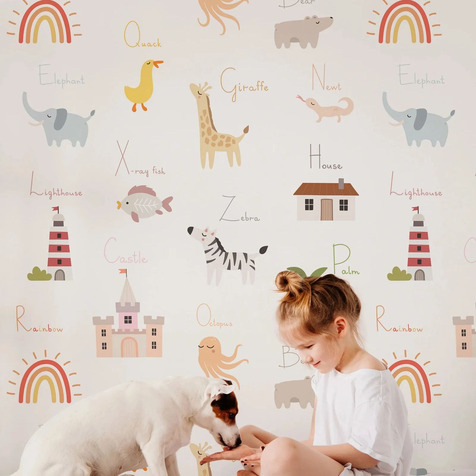 Edukacyjna tapeta dla dzieci,  – Kids Education Wallpaper recenzja i cena