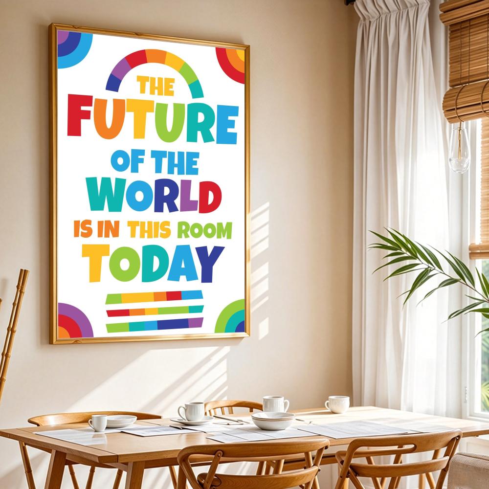 Plakat edukacyjny do klasy z m – Kids Education Wallpaper recenzja i cena
