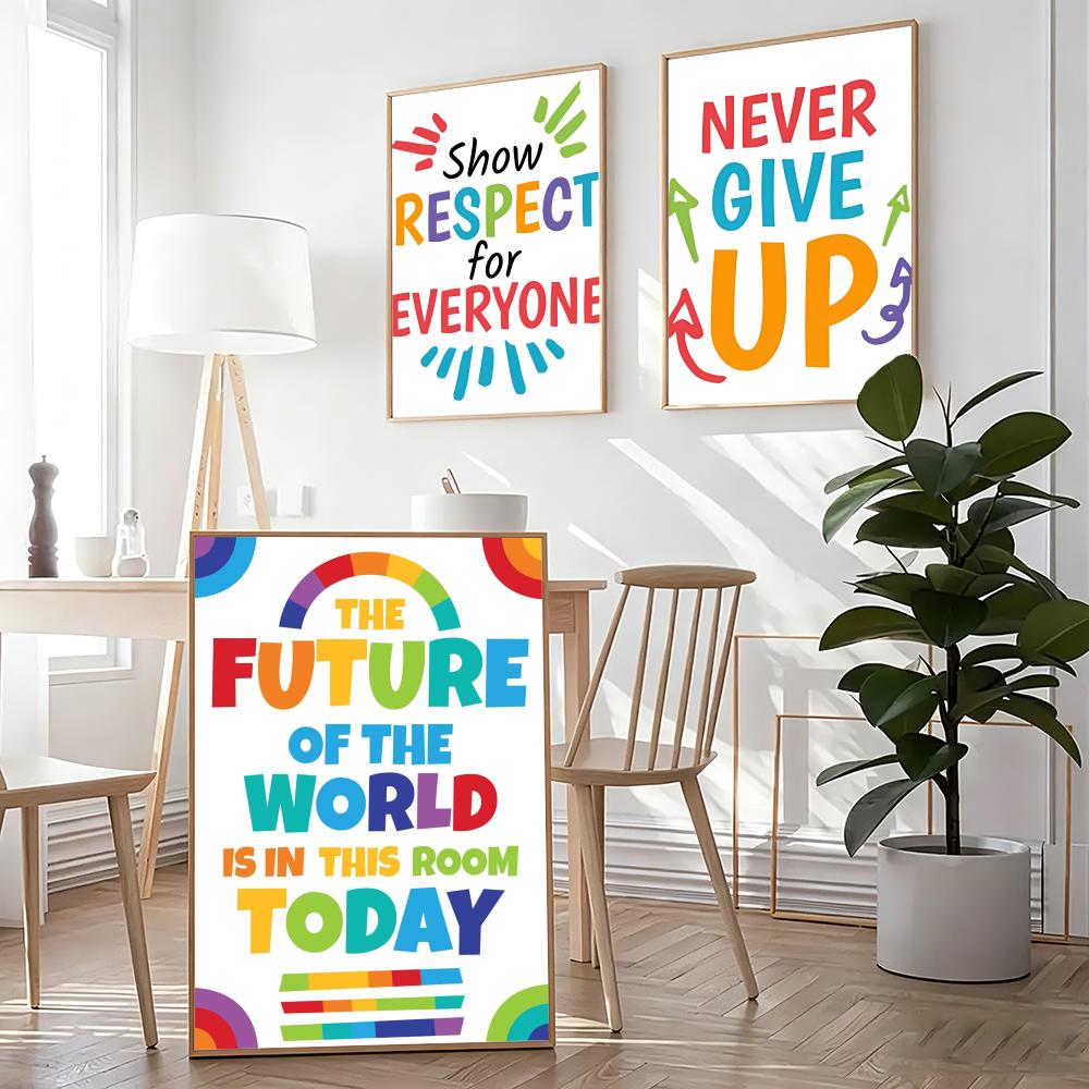 Plakat edukacyjny do klasy z m – Kids Education Wallpaper recenzja i cena