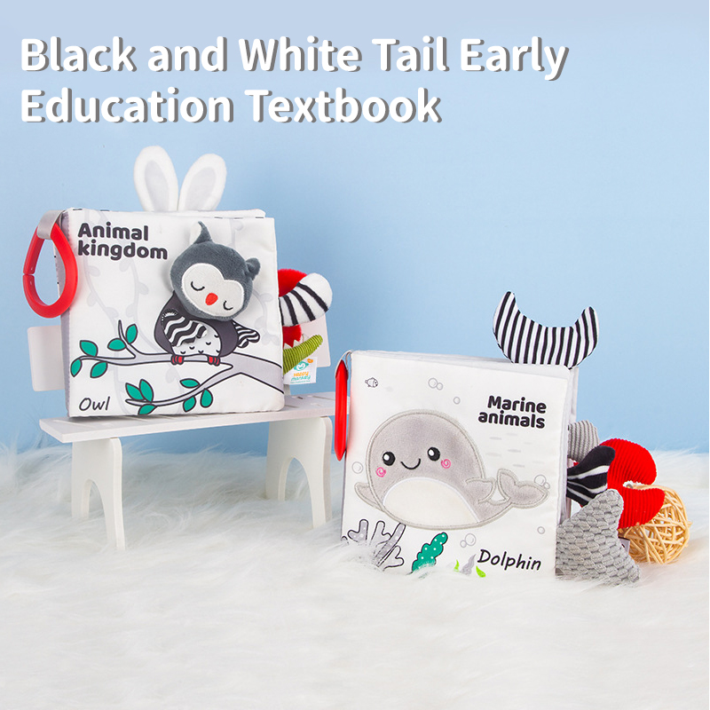 Montessori Książeczka z Ogonam – Kids Early Education Books recenzja i cena
