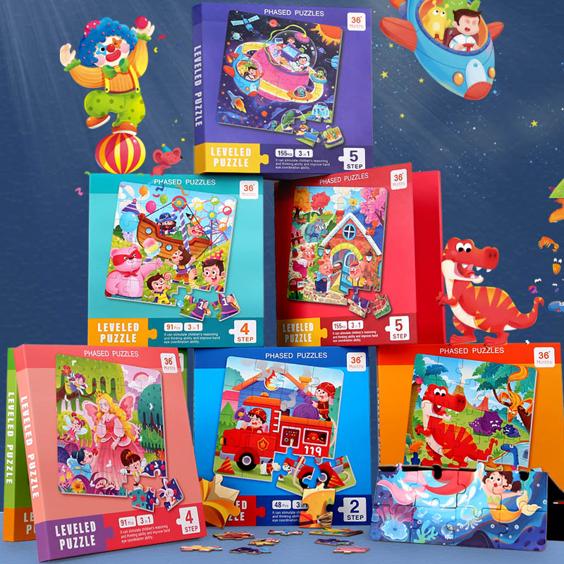 Magnetyczne drewniane puzzle d – Kids Education Book recenzja i cena