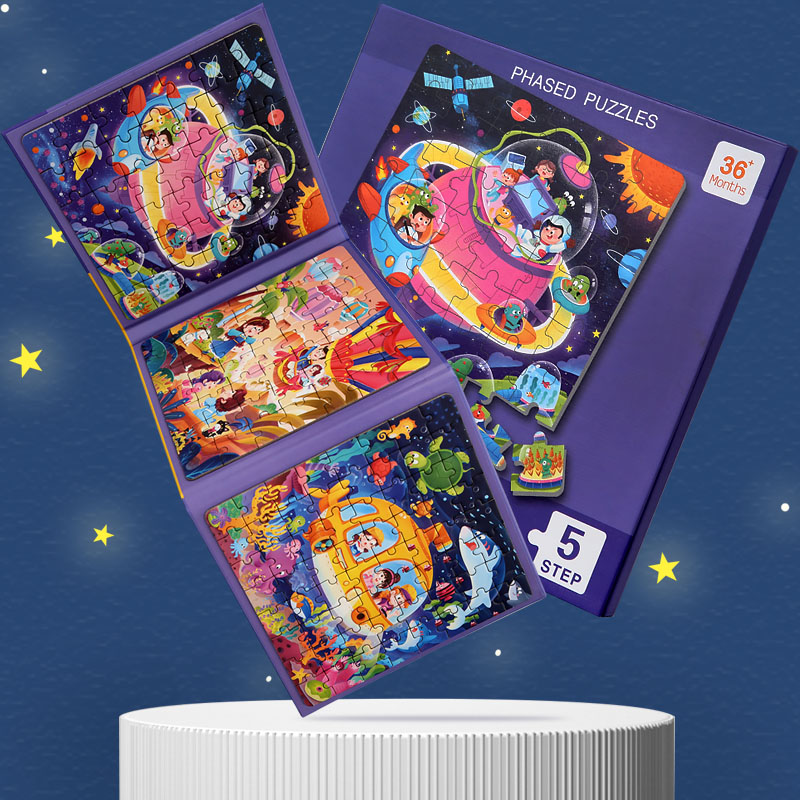 Magnetyczne drewniane puzzle d – Kids Education Book recenzja i cena