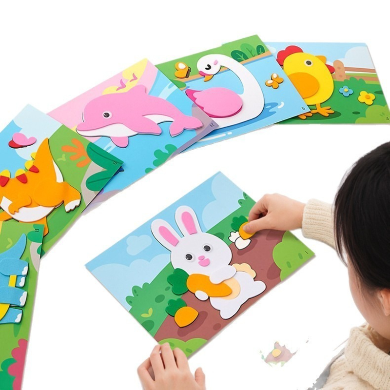 12 sztuk/zestaw Naklejki 3D z  – Kids Education Wallpaper recenzja i cena