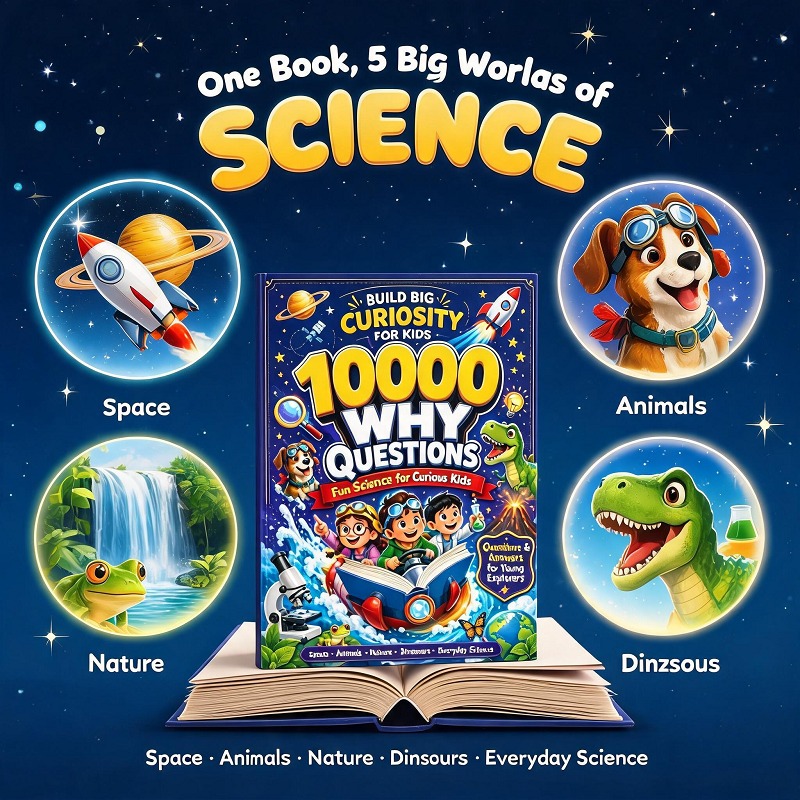 10000 Dlaczego? Encyklopedia n – Kids Education Book recenzja i cena