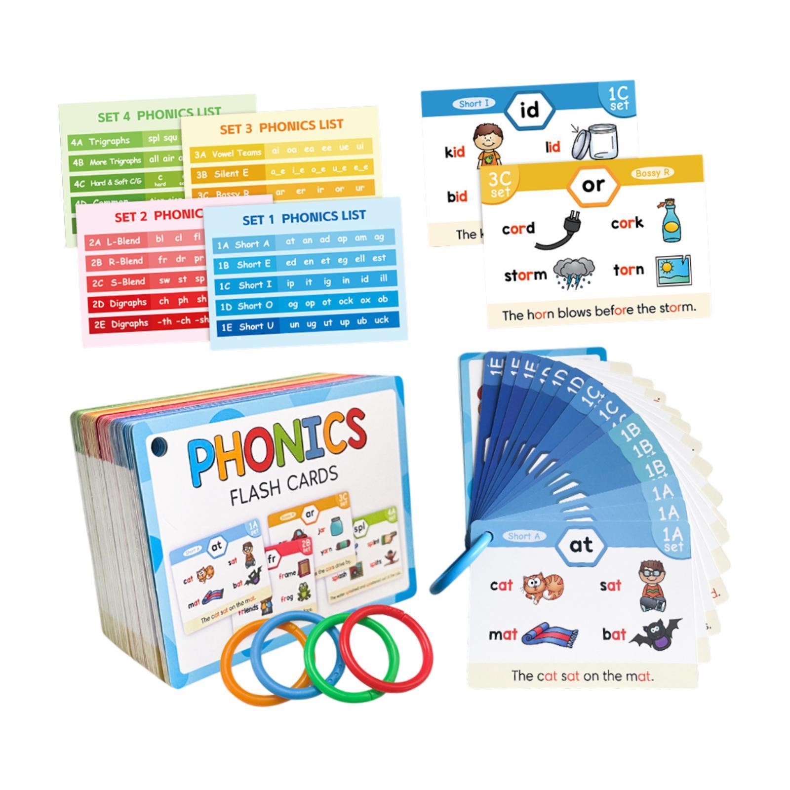 Karty edukacyjne do nauki czyt – Phonics Card Game recenzja i cena