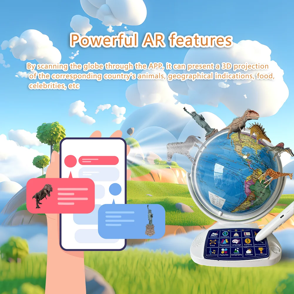Inteligentny Globus Interaktyw – Globe Interactive Light recenzja i cena