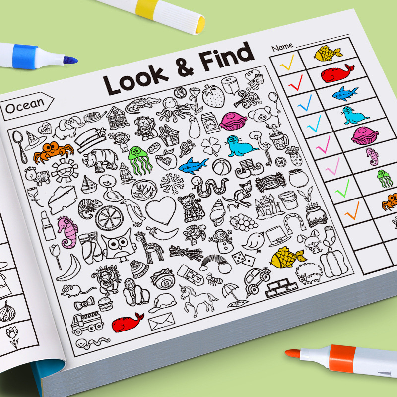 Książeczka z aktywiami dla dzi – Kids Early Education Books recenzja i cena